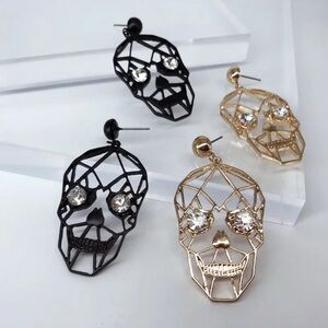Skull Dangle Earrings